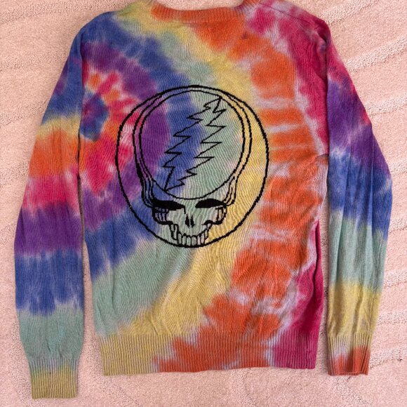RARE Grateful dead Spiritual Gangster Tie-Dye Sweater - Picture 3 of 3